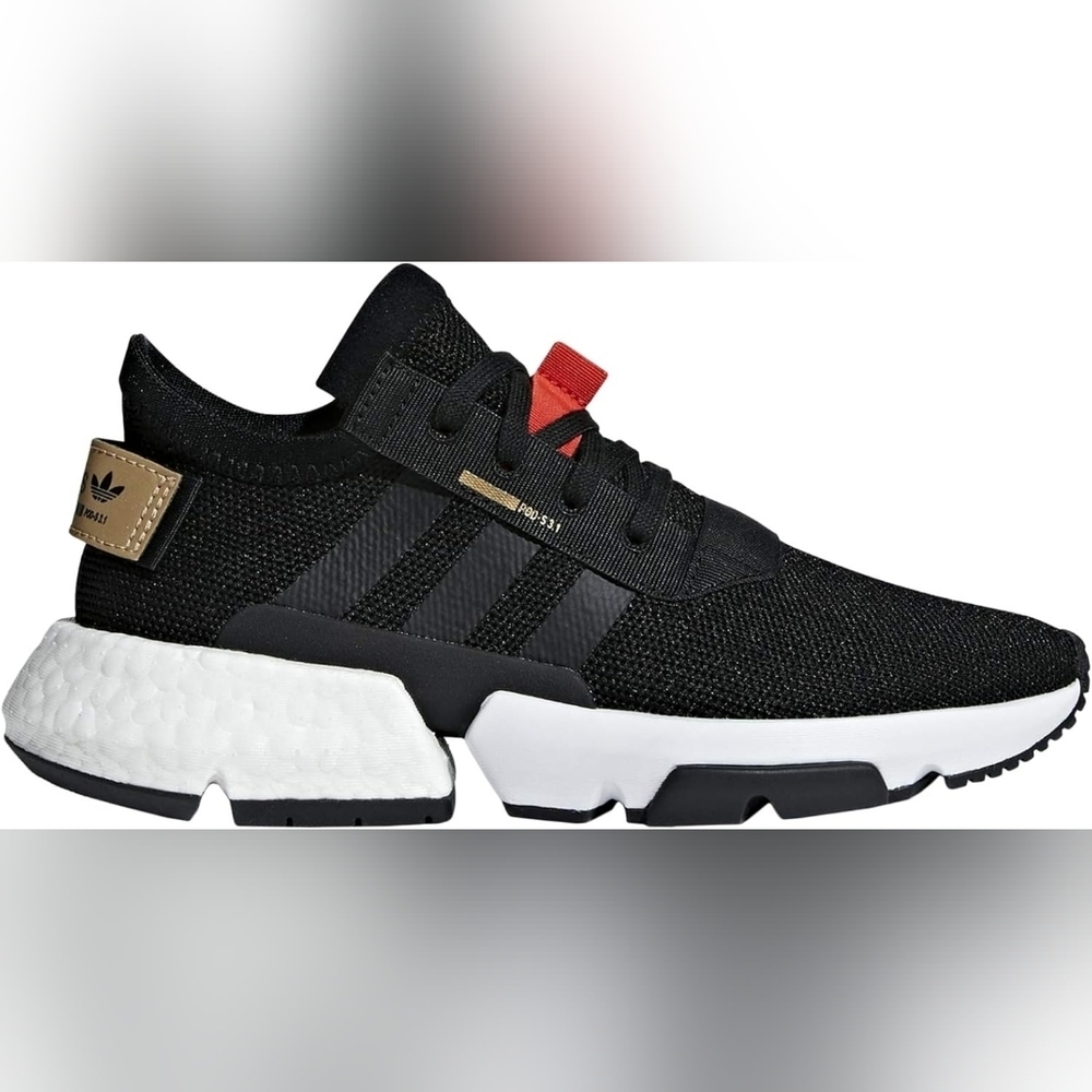 Adidas Black and White Sneakers